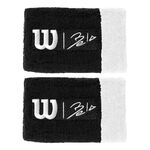 V&ecirc;tements Wilson Wilson BelaExtraWideIIPoignet-Noir,Blanc