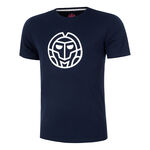 Vêtements BIDI BADU BIDI BADU Big Logo Chill T-shirt Hommes - bleu foncé, 