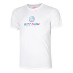 Vêtements BIDI BADU BIDI BADU Logo Chill T-shirt Hommes - blanc, 